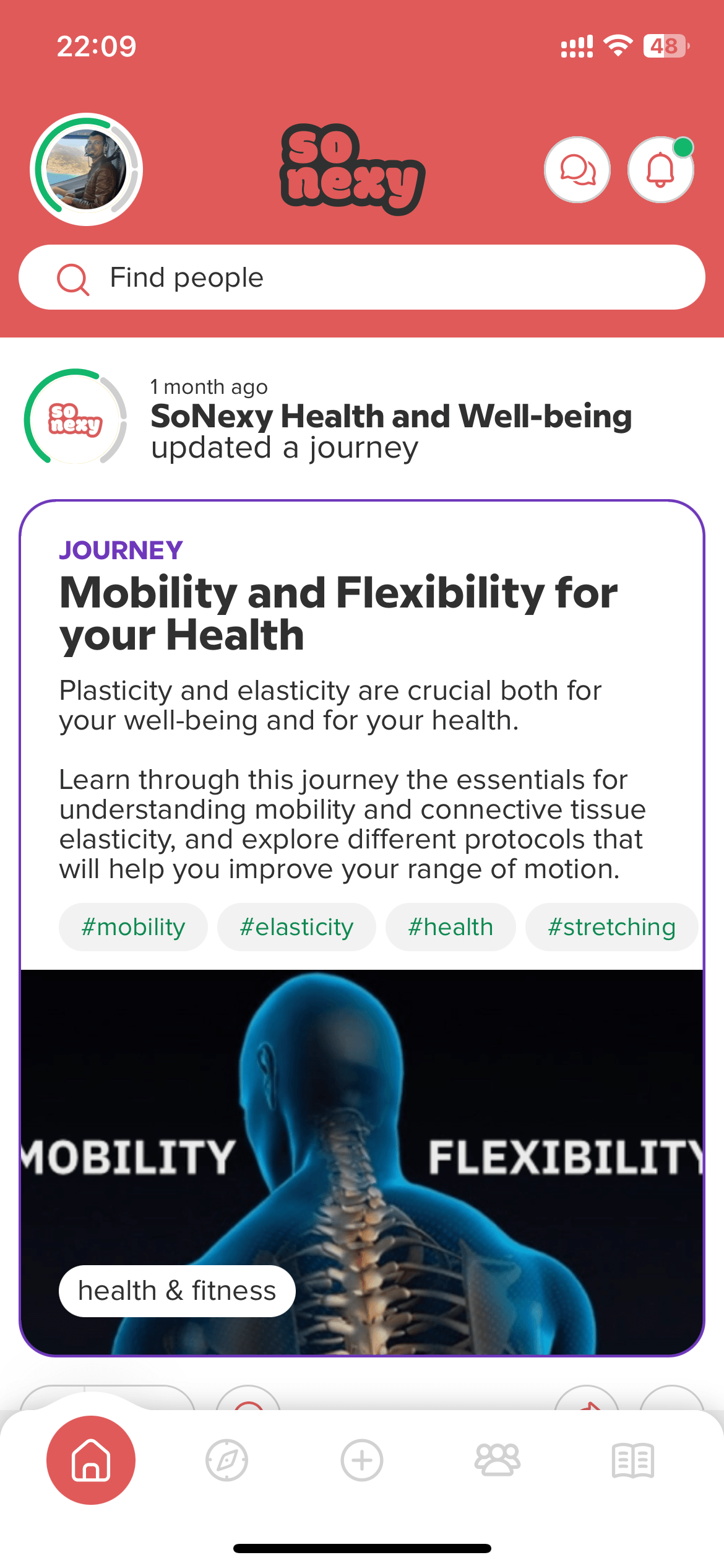 Imagine cu Sonexy mobile